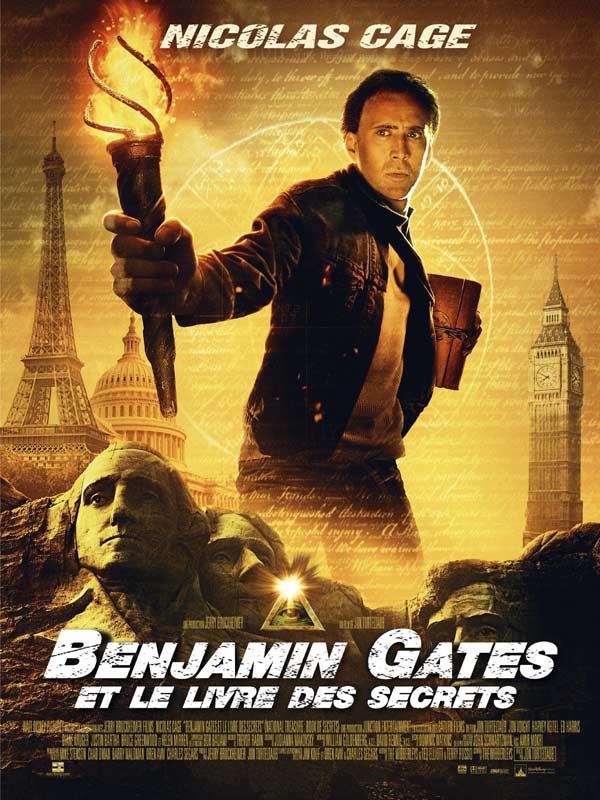 Jaquette Benjamin Gates et le Livre des Secrets