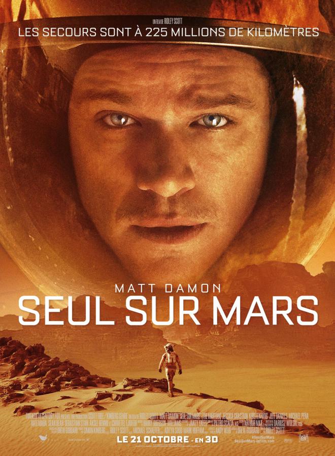 Jaquette Seul sur Mars