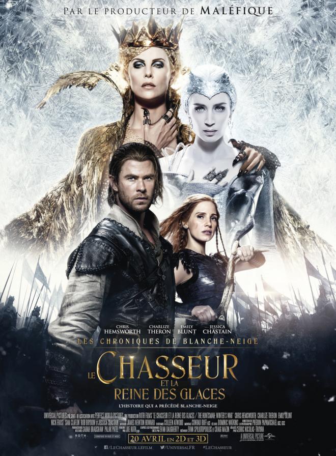 Jaquette Le Chasseur et la reine des glaces