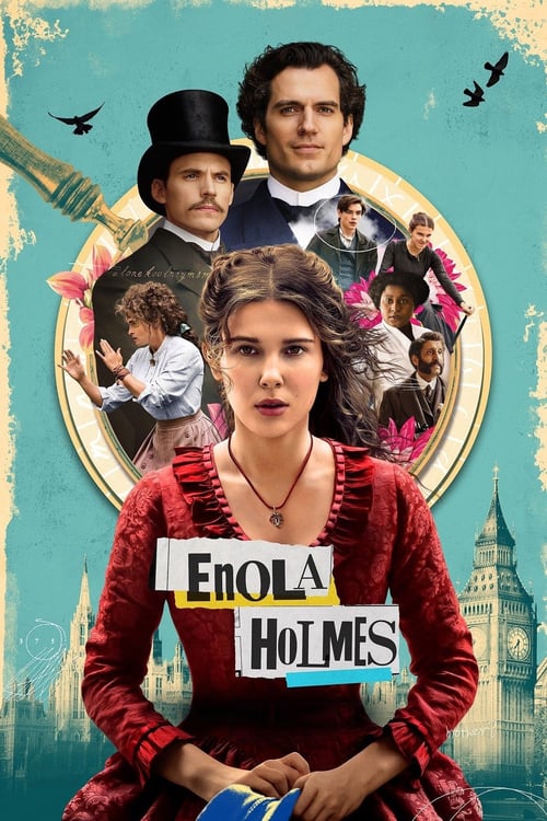 Jaquette Enola Holmes