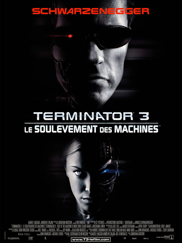 Jaquette Terminator 3 : le Soulèvement des Machines