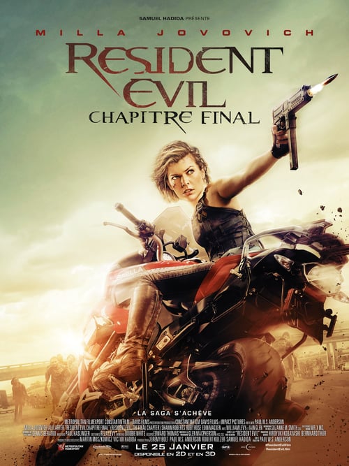 Jaquette Resident Evil : Chapitre Final