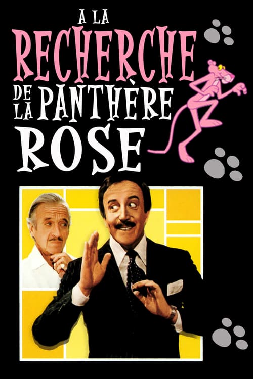 Jaquette A la recherche de la Panthère Rose