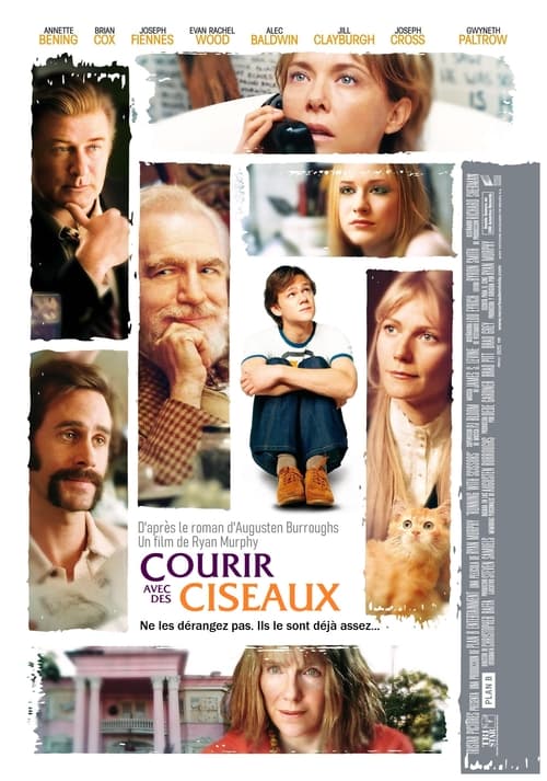 Jaquette Courir avec des ciseaux