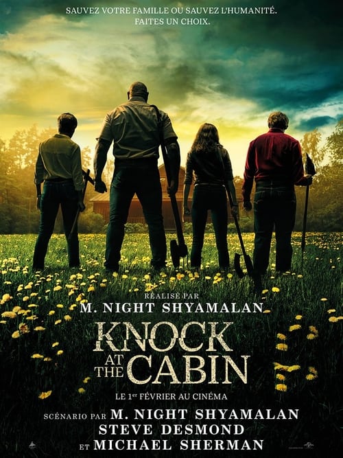 Jaquette Knock at the Cabin