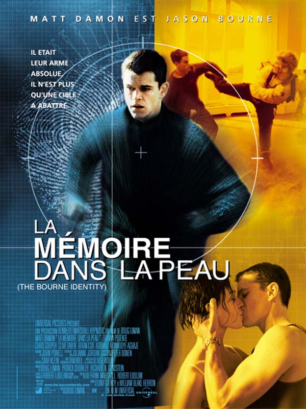 Jaquette La Mémoire dans la peau