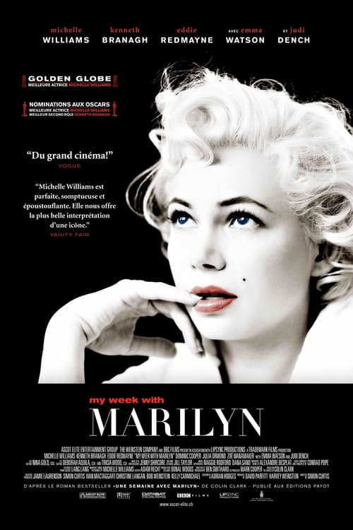Jaquette My Week with Marilyn