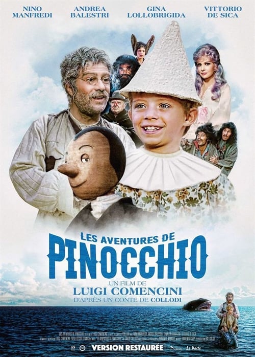 Jaquette Les aventures de Pinocchio