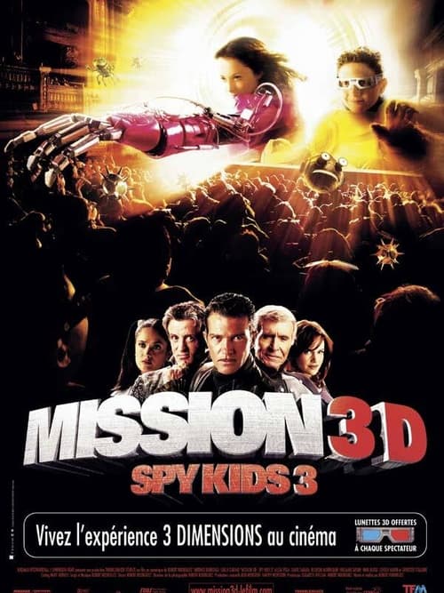 Jaquette Spy Kids 3 : Mission 3D