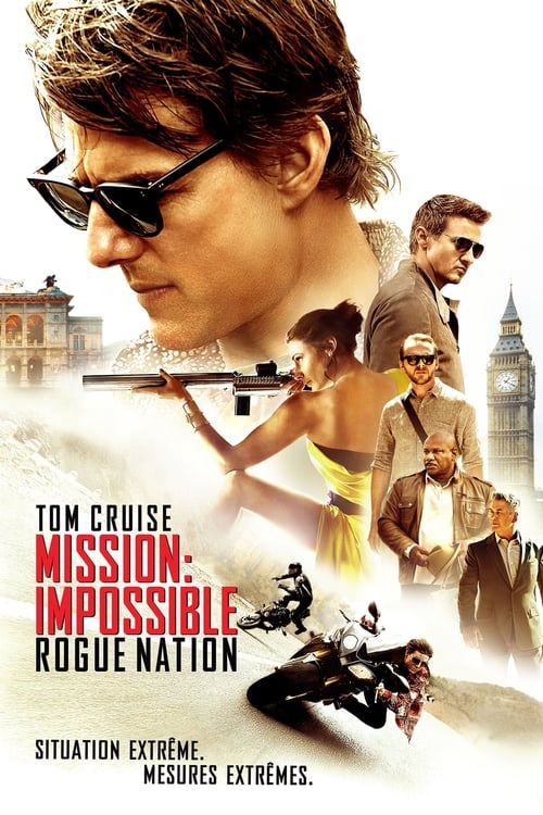 Jaquette Mission : Impossible - Rogue Nation