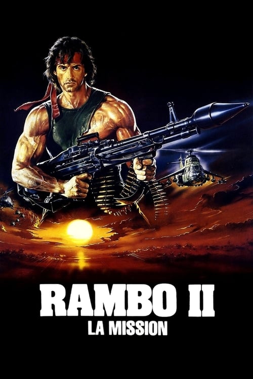 Jaquette Rambo II : La Mission