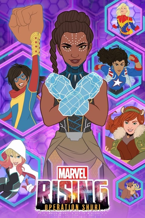 Jaquette Marvel Rising: Operation Shuri