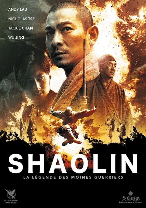 Jaquette Shaolin : La Légende des Moines Guerriers