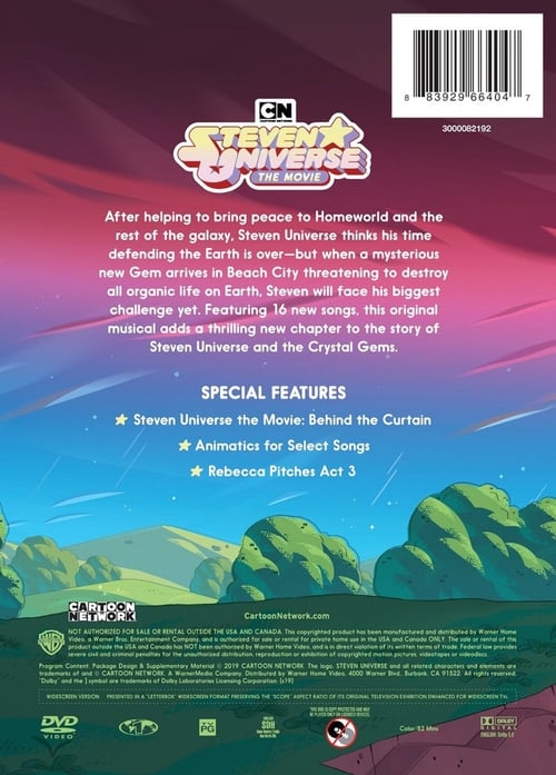 Jaquette Steven Universe: The Movie: Behind the Curtain