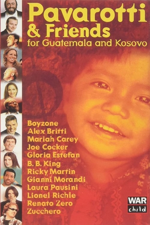 Jaquette Pavarotti & Friends for Guatemala and Kosovo