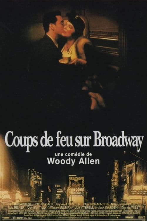 Jaquette Coups de feu sur Broadway