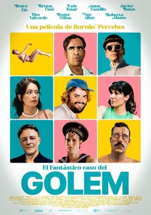 Jaquette El fantástico caso del Golem