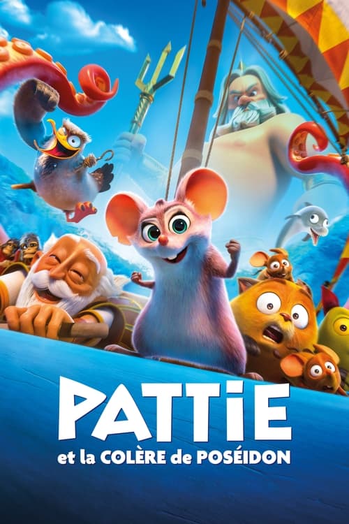 Jaquette Pattie et la colère de Poséidon