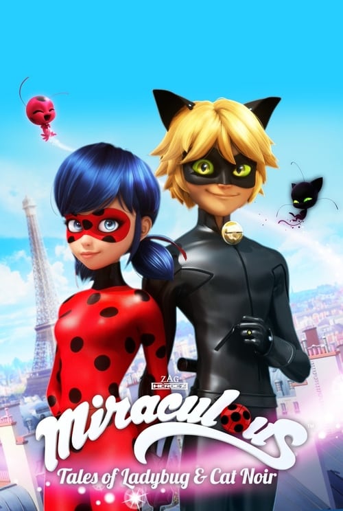 Jaquette Miraculous, les aventures de Ladybug et Chat Noir