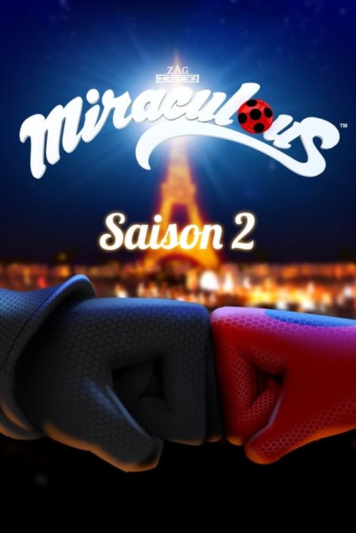 Jaquette Miraculous, les aventures de Ladybug et Chat Noir