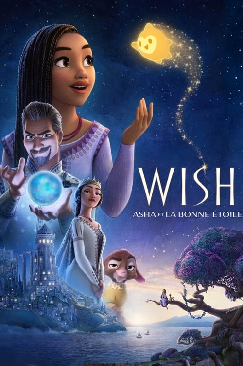 Jaquette Wish, Asha et la bonne étoile
