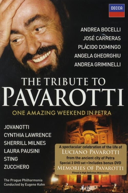 Jaquette The Tribute to Pavarotti One Amazing Weekend in Petra