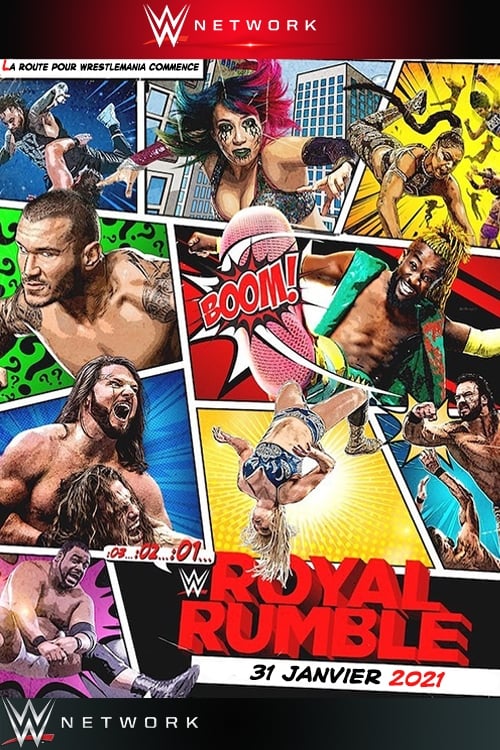 Jaquette WWE Royal Rumble 2021