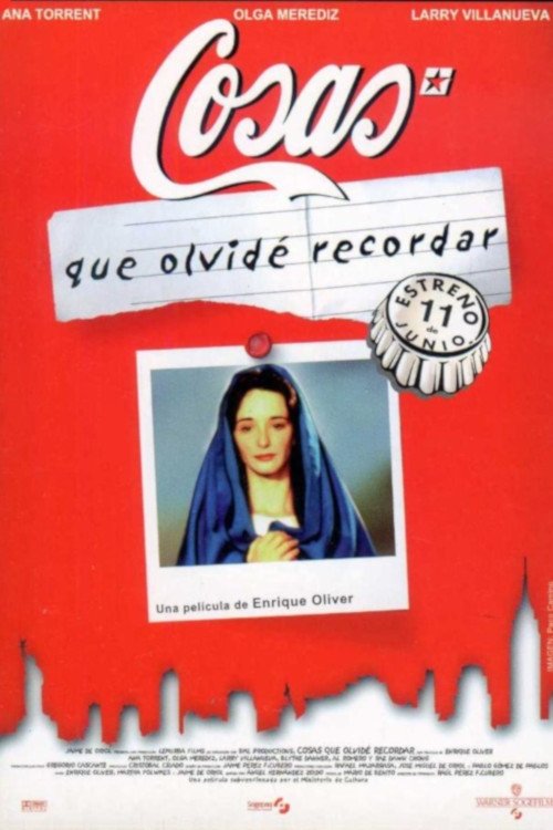 Jaquette Cosas que olvidé recordar