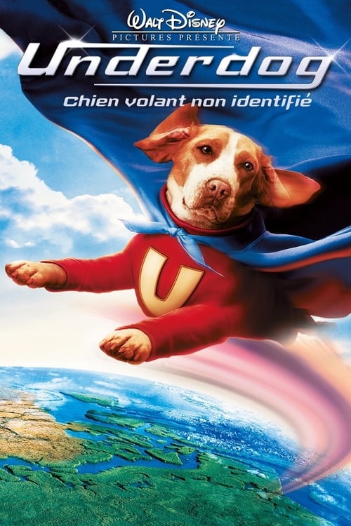 Jaquette Underdog, chien volant non identifié