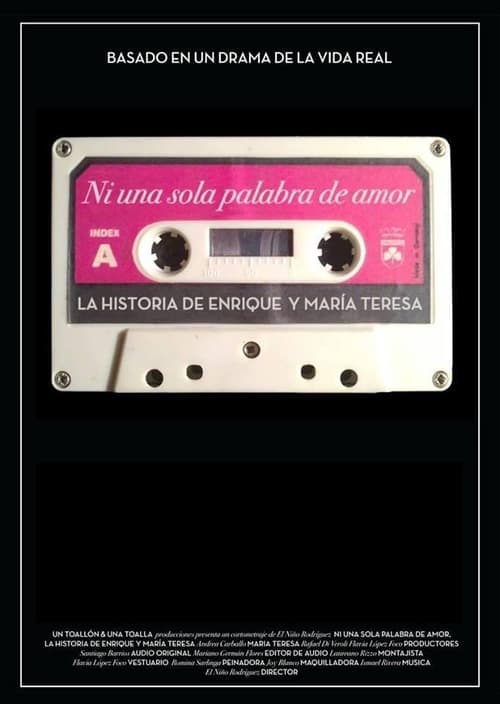 Jaquette Ni una sola palabra de amor