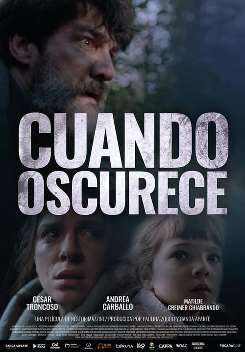 Jaquette Cuando oscurece