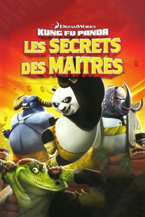 Jaquette Kung Fu Panda : Les Secrets des Maîtres