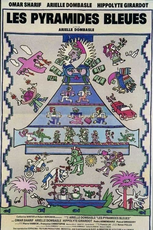 Jaquette Les pyramides bleues