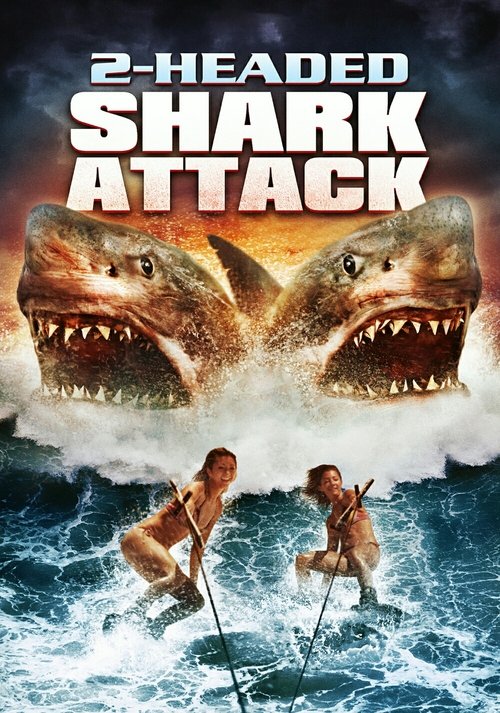 Jaquette L'attaque du requin a 2 tetes