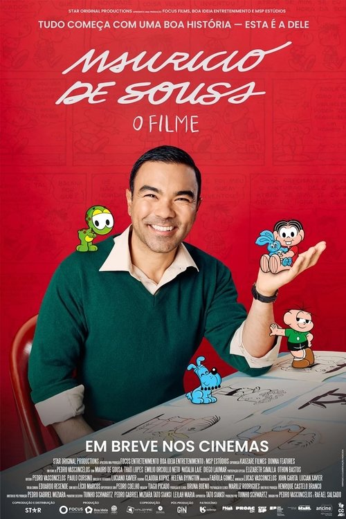 Jaquette Mauricio de Sousa: O Filme
