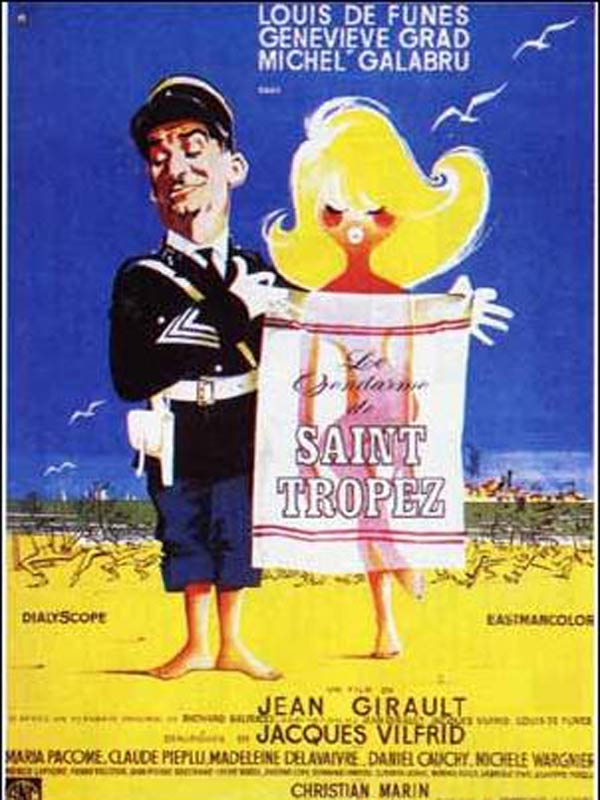 Jaquette Le Gendarme de Saint-Tropez