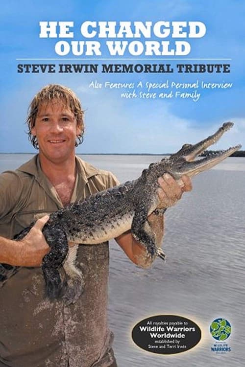 Jaquette Steve Irwin: He Changed Our World