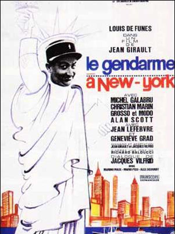 Jaquette Le Gendarme à New York