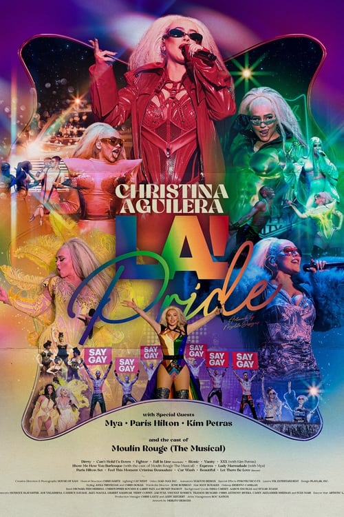 Jaquette Christina Aguilera - LA Pride