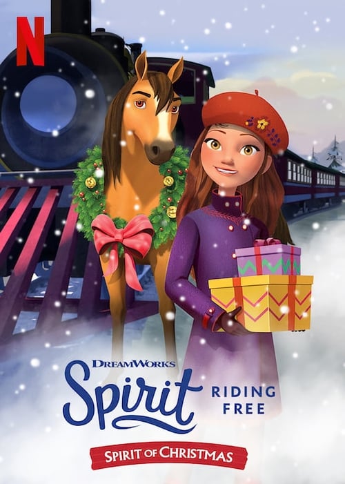 Jaquette Spirit: Au galop en toute liberté : L'aventure de Noël