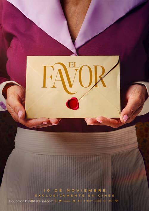 Jaquette El favor