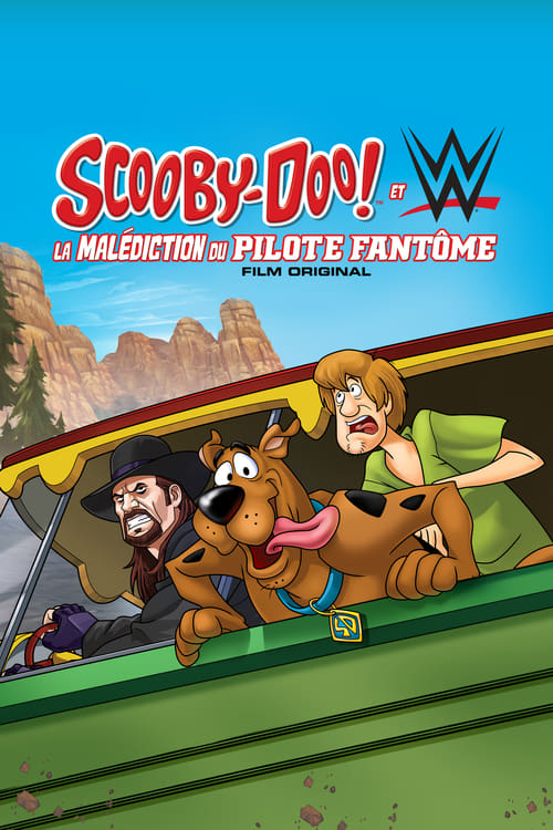 Jaquette Scooby-Doo ! & WWE - La malédiction du pilote fantôme