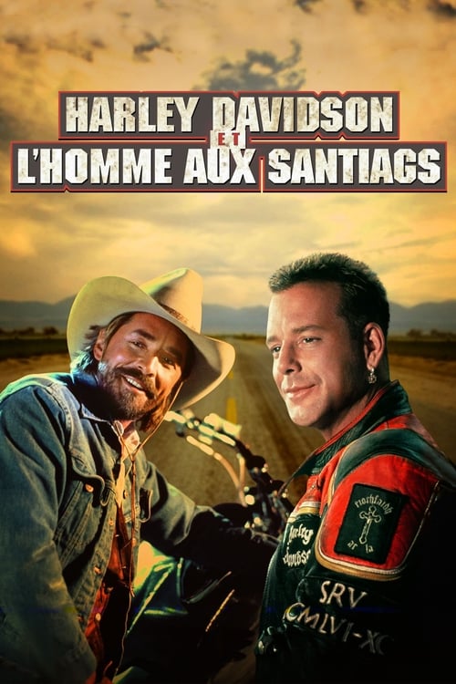 Jaquette Harley Davidson et l'homme aux santiags