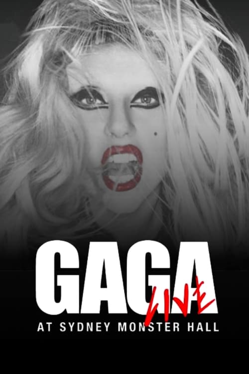 Jaquette Lady Gaga Live at Sydney Monster Hall
