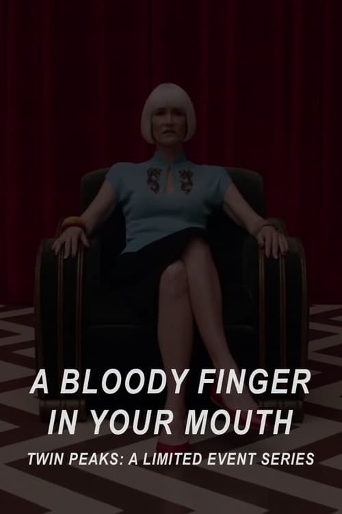Jaquette A Bloody Finger in Your Mouth