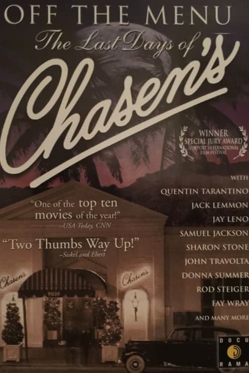 Jaquette Off the Menu: The Last Days of Chasen's