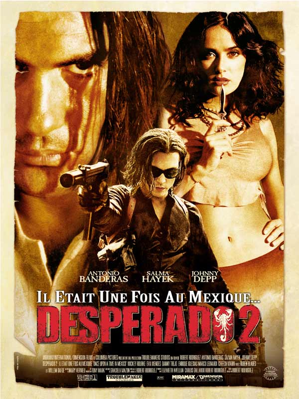 Jaquette Desperado 2 - Il était une fois au Mexique