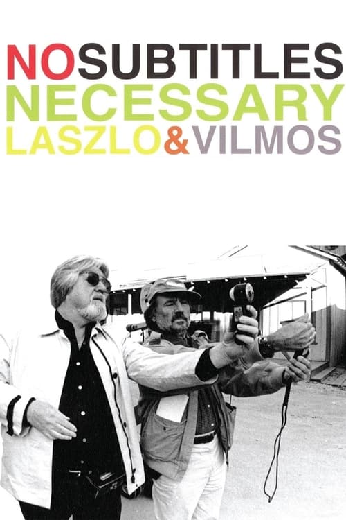 Jaquette No Subtitles Necessary: Laszlo & Vilmos