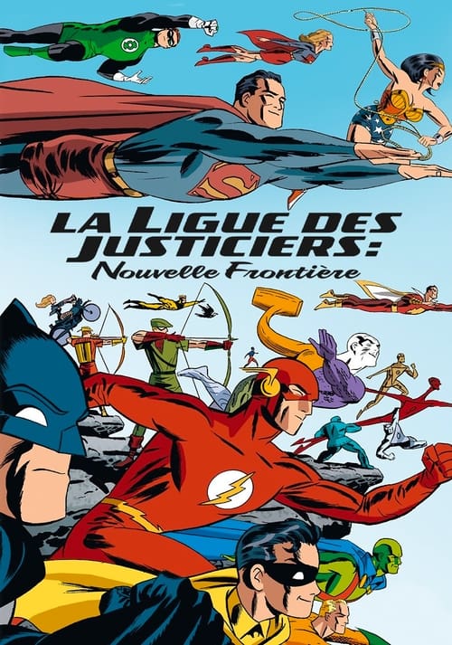 Jaquette La Ligue des justiciers : Nouvelle frontière