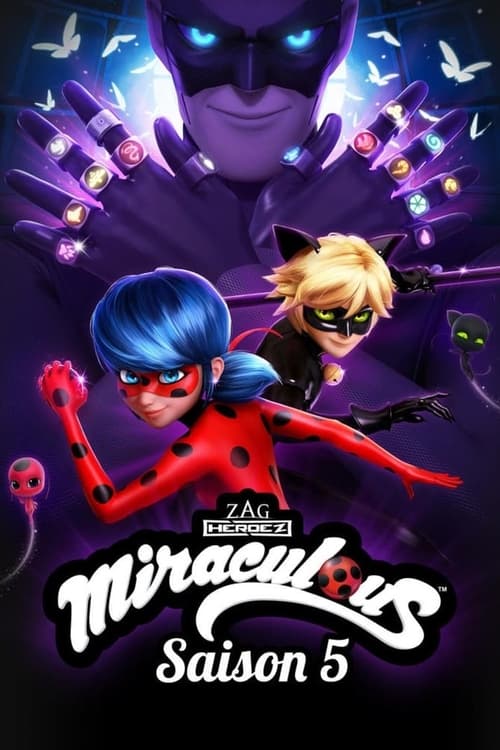 Jaquette Miraculous, les aventures de Ladybug et Chat Noir